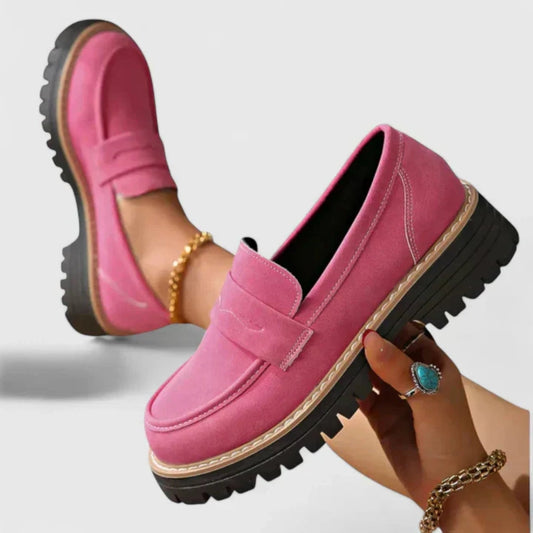 Michaela | Women's Slip-On Chunky Loafers Shoes