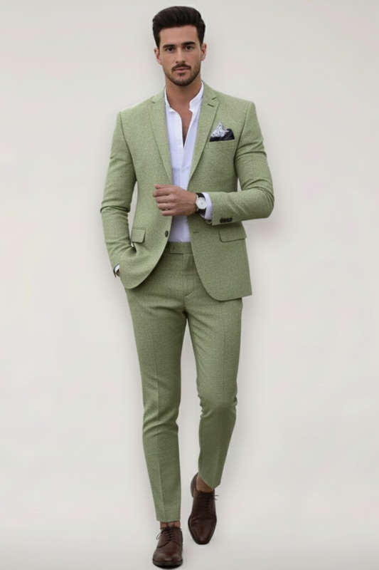 Gennaro | Men’s Precision Slim-Fit Spring Coordinate