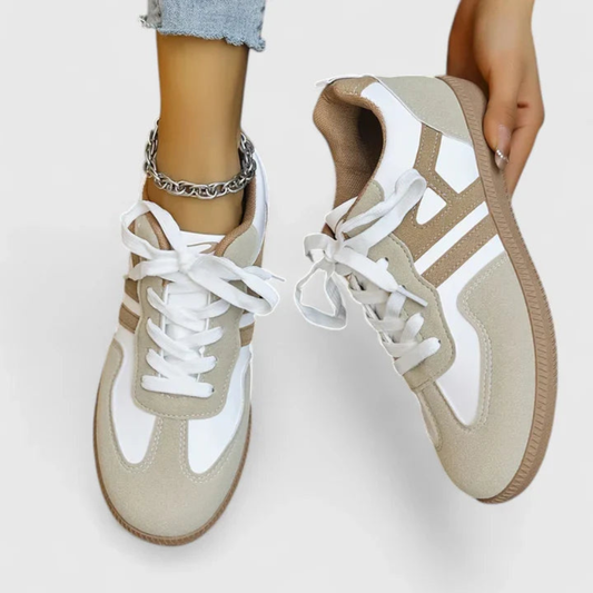 Anja | Women's Retro Lace-Up Sneakers