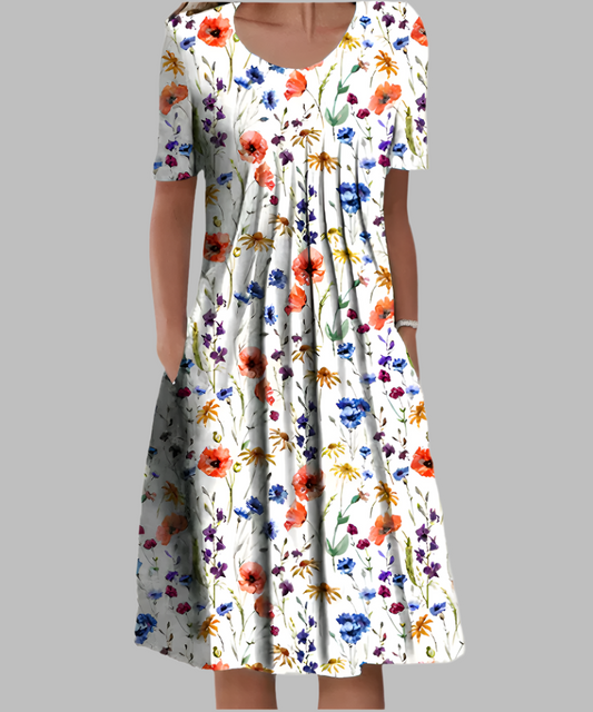 Savina | Women's Breathable Elegant Flattering Dress