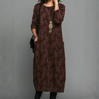 Anna | Women's Wedding Guest Printed Midi Dress