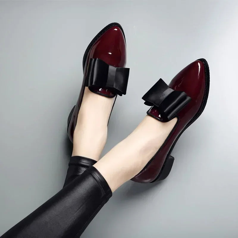 Broome Non-Slip Cushioned Eco Leather Flat