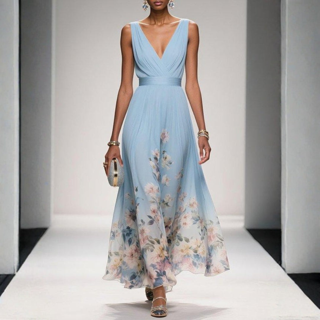 Beatrice | Women's Floral Print Dress for Wedding Guests