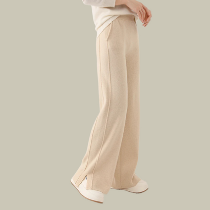 Kylie | Women's Knit Relaxed Winter Pants