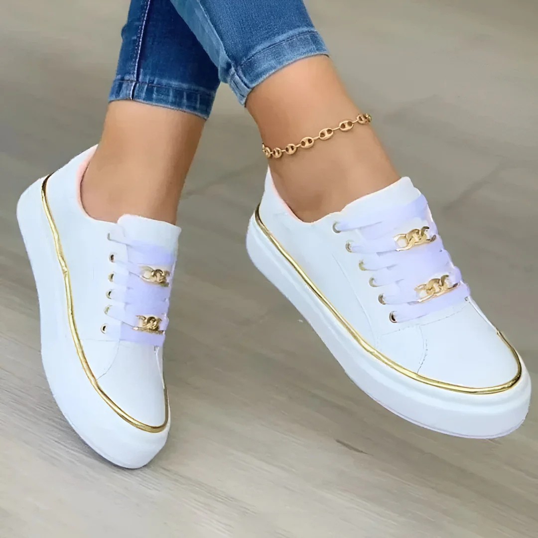 Pauline | Women's Platform Lace-Up Sneakers