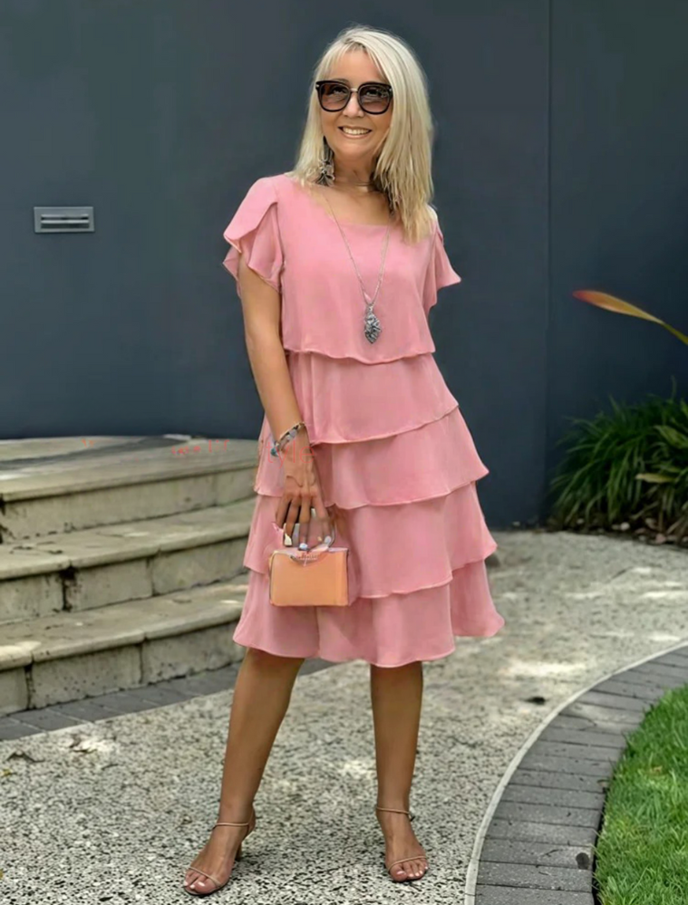 Hannah | Women's Midi Elegant Flattering Dress