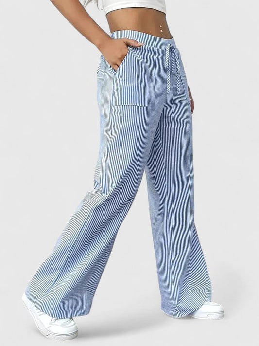 Pia | Women's Breathable Wide-Leg Oversized Pants