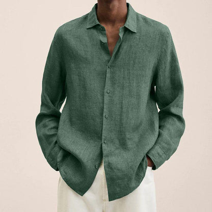 Luca | Men’s Essential Long Sleeve Button-Up