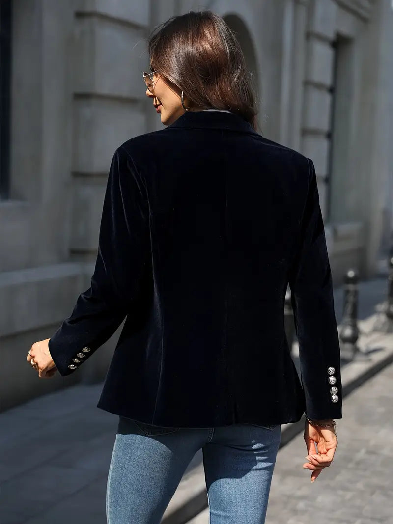 Sabina | Women's Classic Blazer with One-Button-Closure