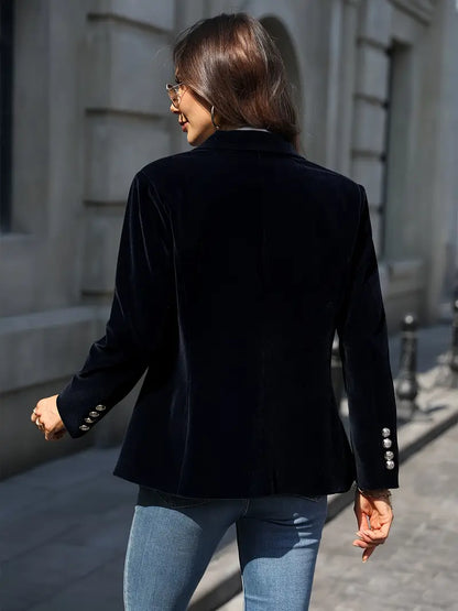 Sabina | Women's Classic Blazer with One-Button-Closure
