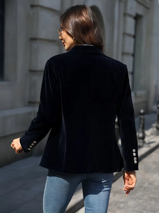 Sabina | Women's Classic Blazer with One-Button-Closure