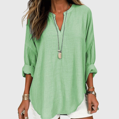 Graziella | Breathable Relaxed Beach Casual Shirt