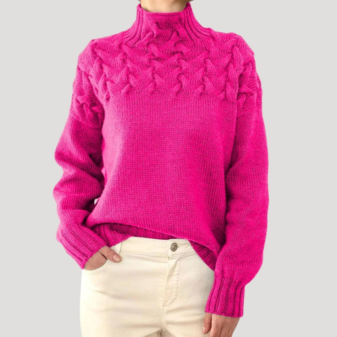 Nicole | Women's Knit Relaxed Cozy Sweater