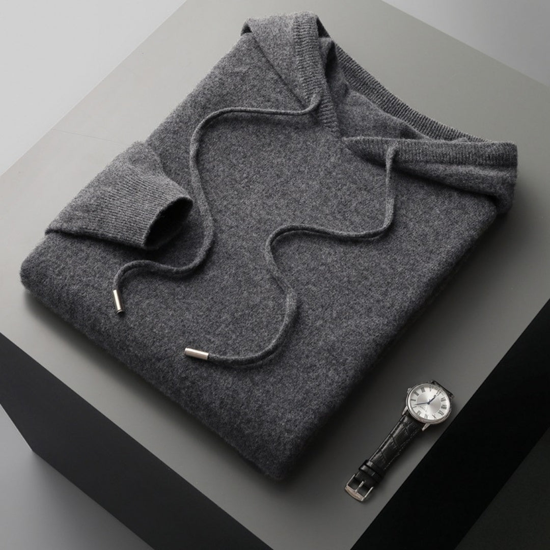 Raniero | Men's Breathable Knit Relaxed Hoodie