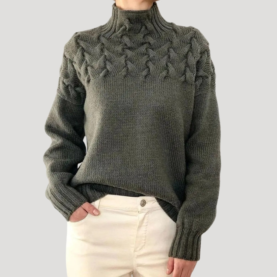 Nicole | Women's Knit Relaxed Cozy Sweater