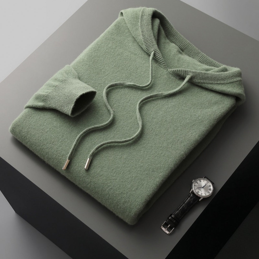 Raniero | Men's Breathable Knit Relaxed Hoodie