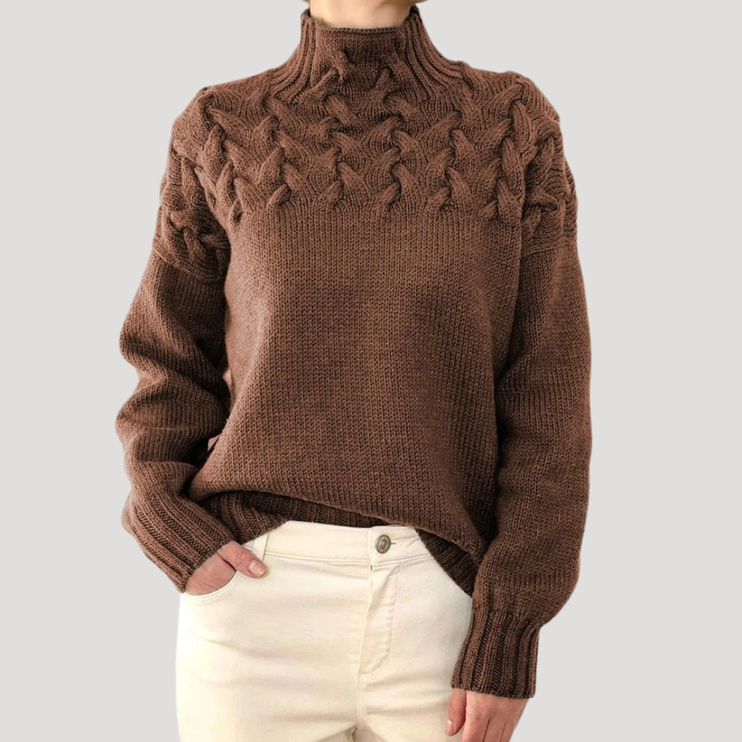 Nicole | Women's Knit Relaxed Cozy Sweater