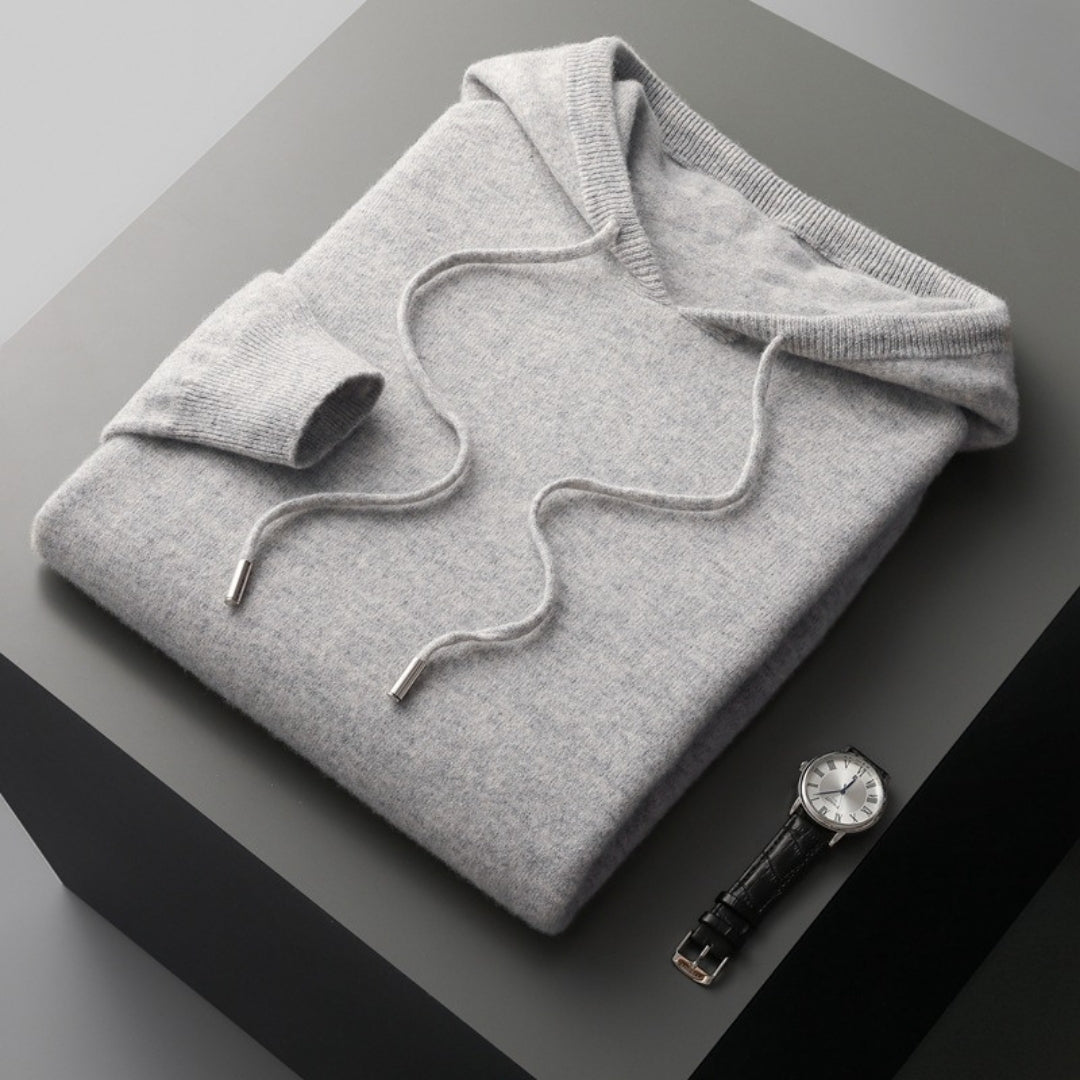 Raniero | Men's Breathable Knit Relaxed Hoodie