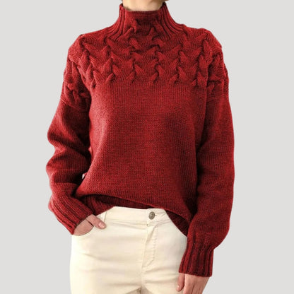 Nicole | Women's Knit Relaxed Cozy Sweater
