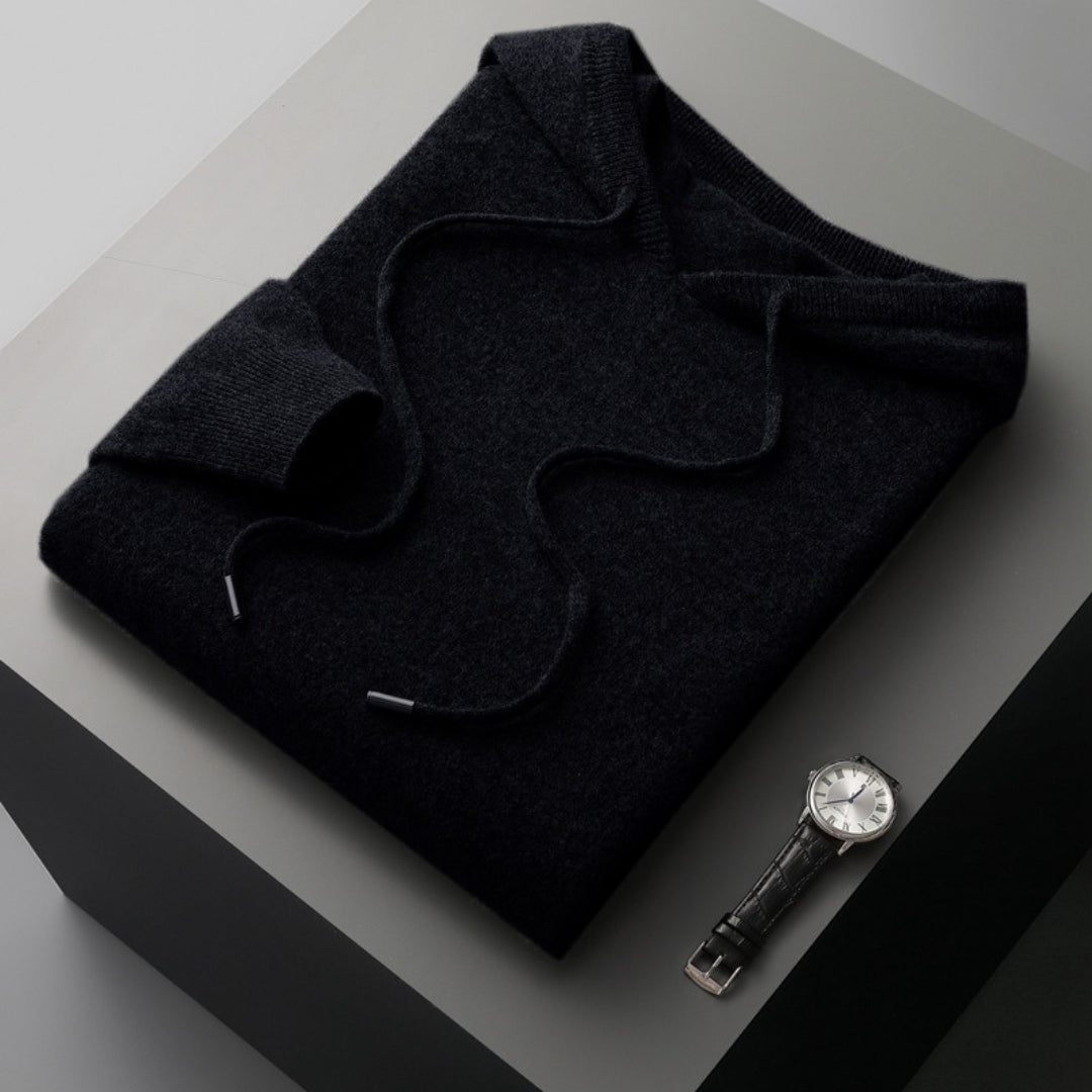 Raniero | Men's Breathable Knit Relaxed Hoodie