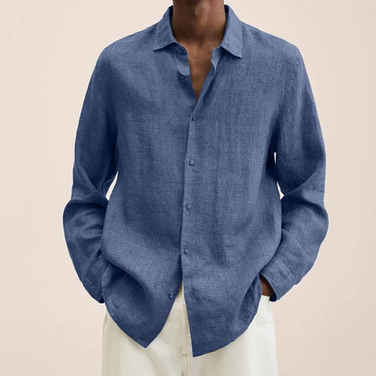 Luca | Men’s Essential Long Sleeve Button-Up