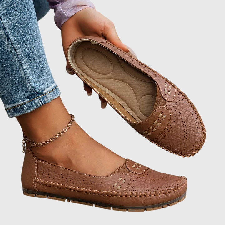 Petra | Women's Spring Perforated Casual Loafers