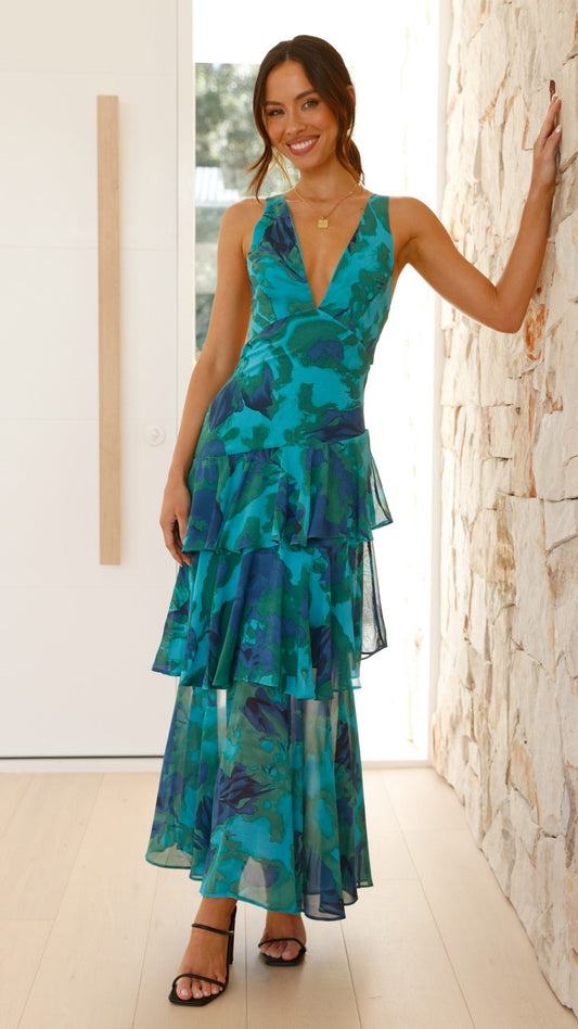 Emily | Women's Relaxed Floral Elegant Dress