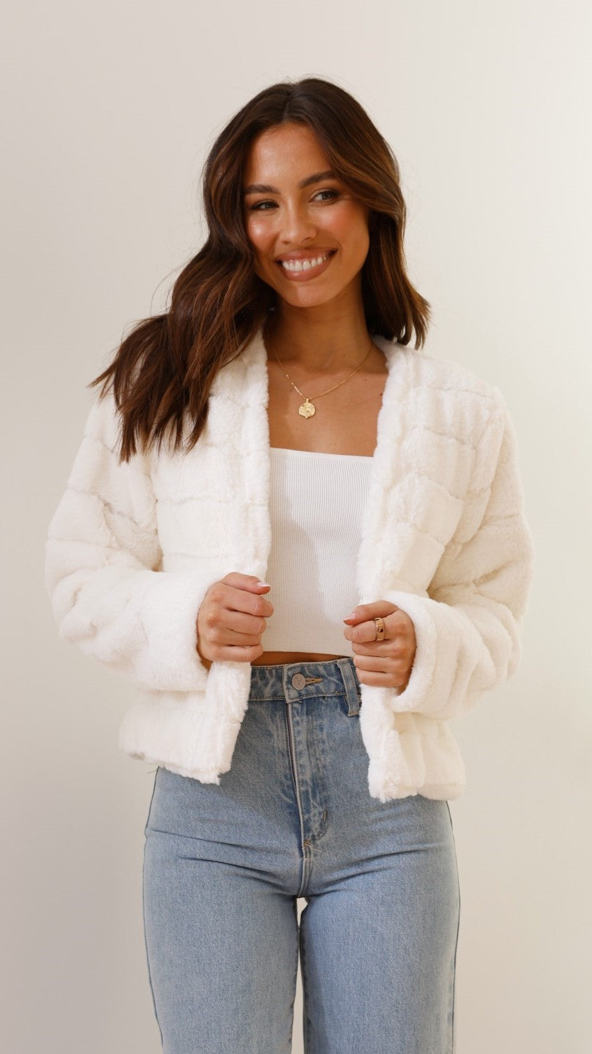 Emily - Women's Cropped Stylish Lightweight Jacket