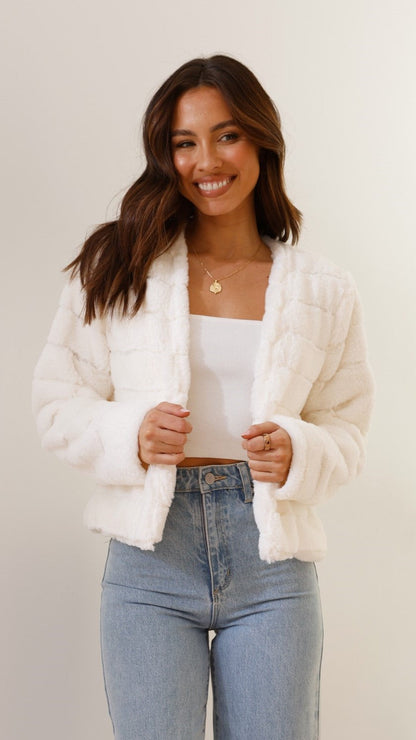 Emily - Women's Cropped Stylish Lightweight Jacket