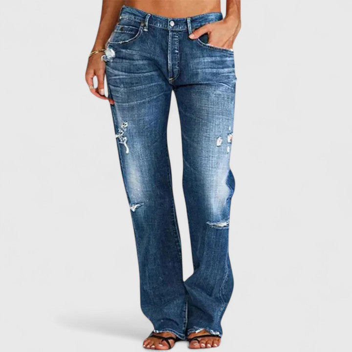 Frieda | Women's Vintage Jeans with Relaxed Fit and Waschung