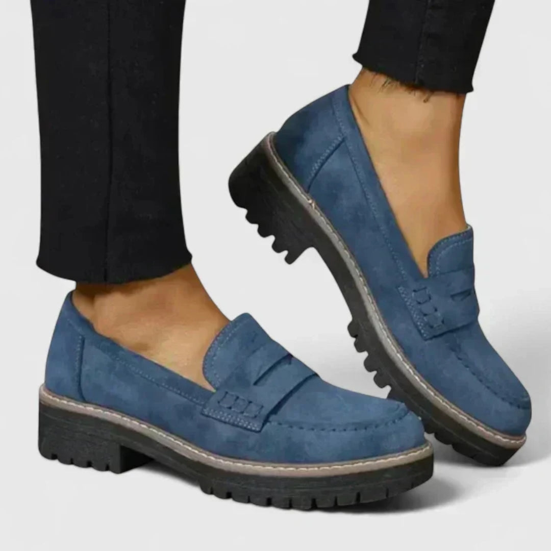 Michaela | Women's Slip-On Chunky Loafers Shoes