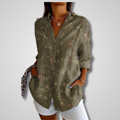 Carla | Women's Breathable Relaxed Summer Shirt