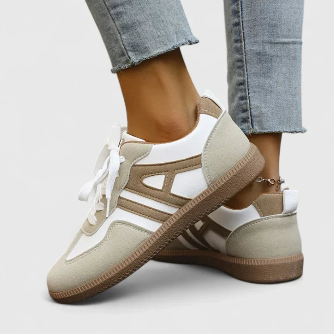 Anja | Women's Retro Lace-Up Sneakers