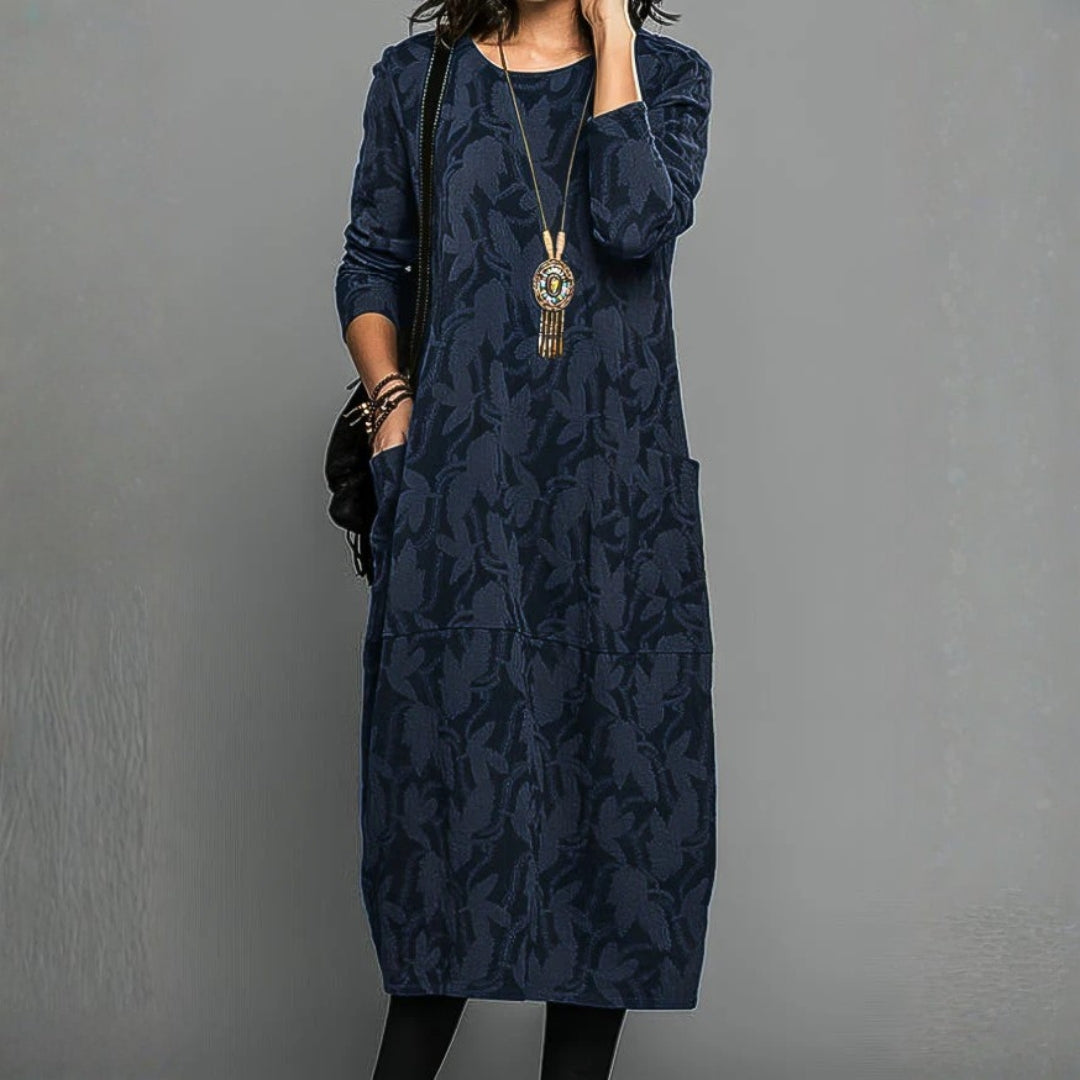 Anna | Women's Wedding Guest Printed Midi Dress