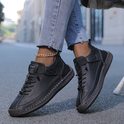 Andrea | Women's Casual Lace-Up Platform-Sneakers