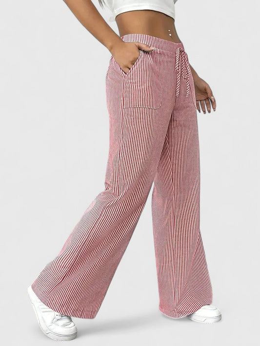 Pia | Women's Breathable Wide-Leg Oversized Pants