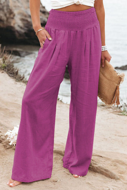 Johanna | Women's High-Waist Pants with wide Leg