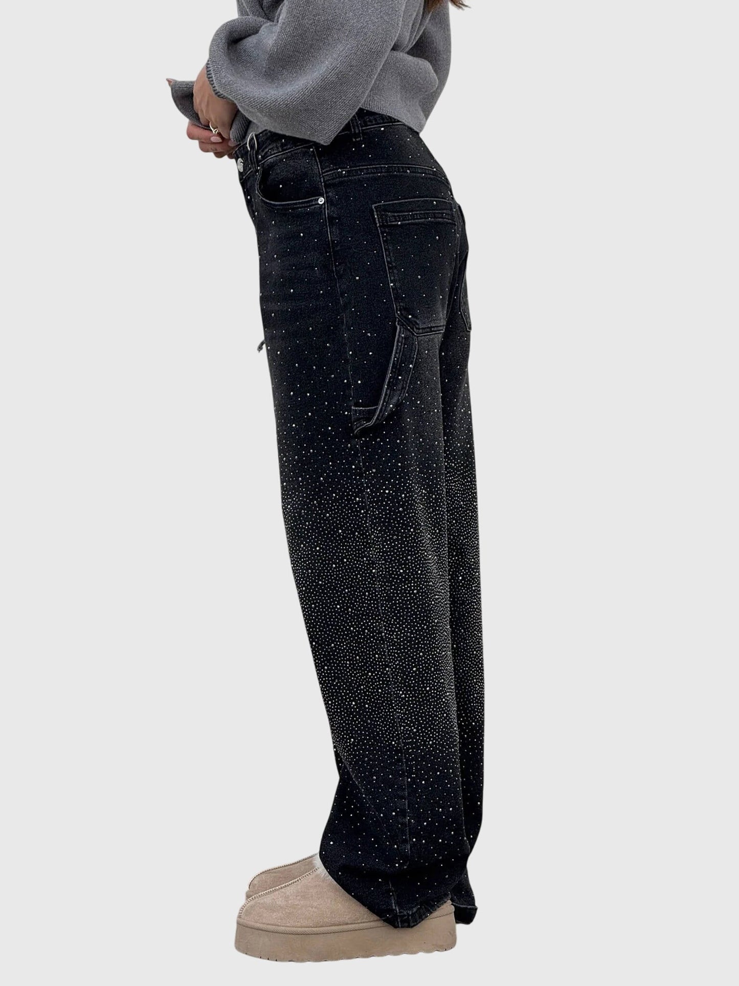 Grace | Women's Denim Relaxed Comfortable Pants