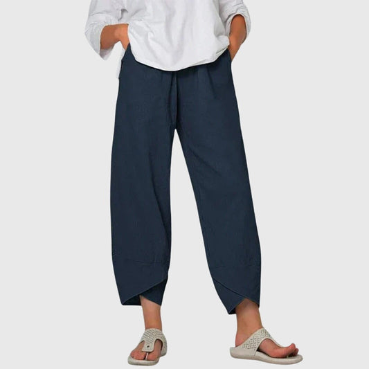 Nanda | Women's Breathable Wide-Leg Relaxed Pants