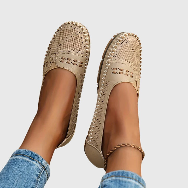Petra | Women's Spring Perforated Casual Loafers