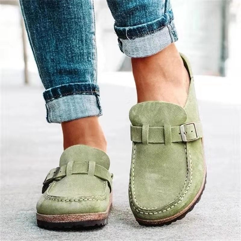 Kirsten | Women's Buckle Slip-On Loafers