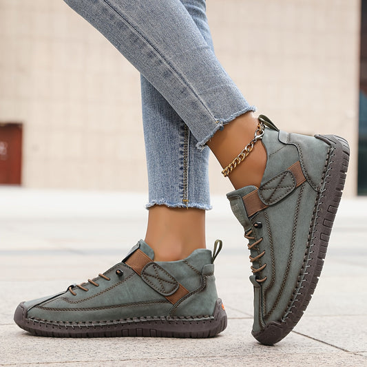 Elfriede | Women's Casual Lace-Up Ankle Boots