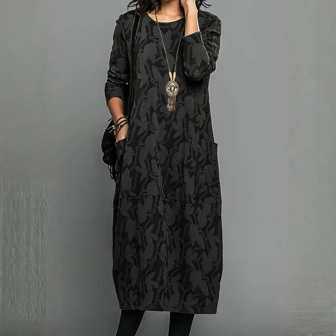 Anna | Women's Wedding Guest Printed Midi Dress