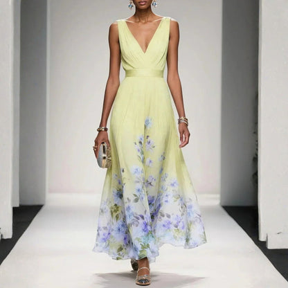 Beatrice | Women's Floral Print Dress for Wedding Guests