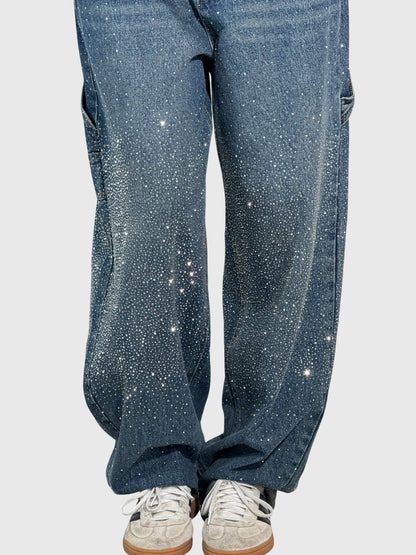 Grace | Women's Denim Relaxed Comfortable Pants