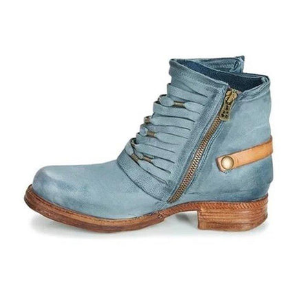 Hanna | Women's Casual Ankle Boots with seitlicher Buckle