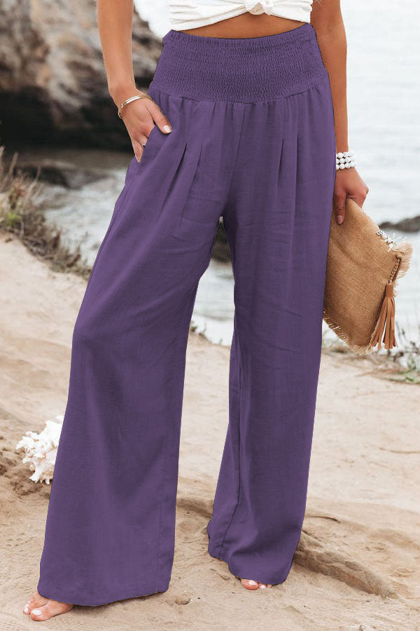 Johanna | Women's High-Waist Pants with wide Leg