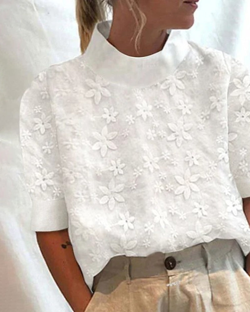 Stephanie | Women's Floral Elegant Lightweight Blouse
