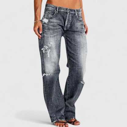 Frieda | Women's Vintage Jeans with Relaxed Fit and Waschung