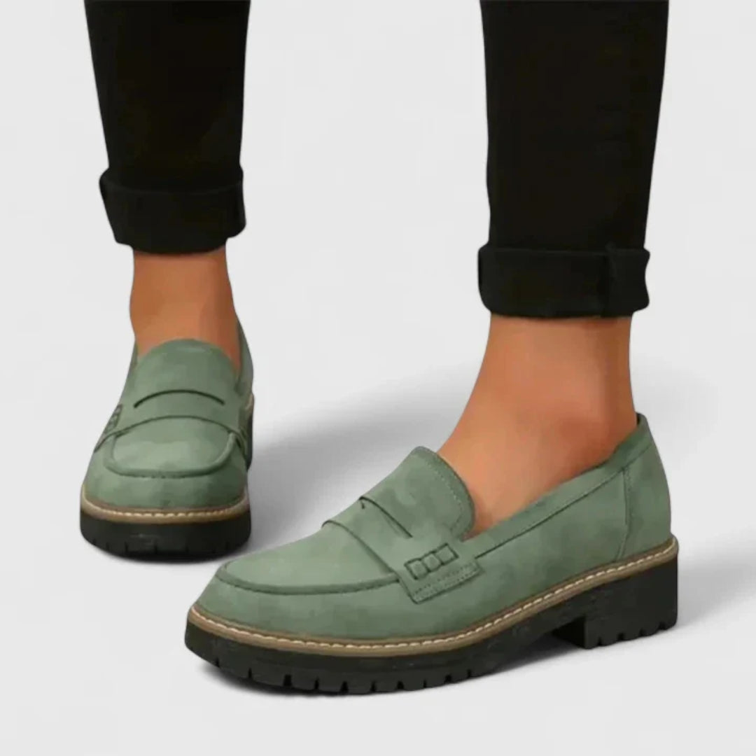 Michaela | Women's Slip-On Chunky Loafers Shoes